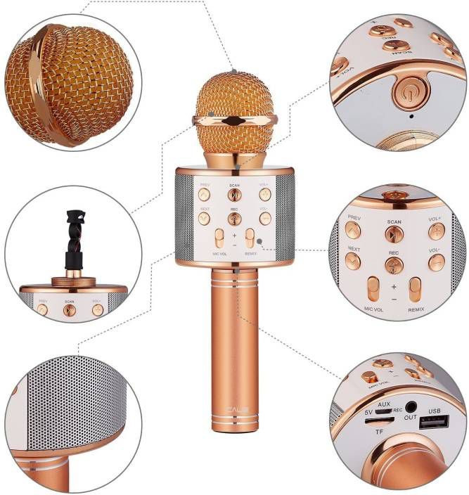 میکروفون اسپیکردار ws-858